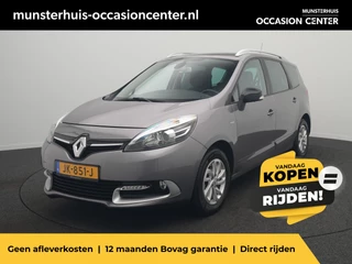 Renault Grand Scénic TCe 130 Limited - RIJKLAARPRIJS - 1e EIGENAAR - Elektrisch Glazen Schuif-/Kanteldak - Trekhaak - Cruise Control - Navigatiesysteem - Volledig Dealeronderhouden!