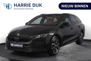 Škoda Octavia Combi 1.5 TSI MHEV 150 PK Sportline Tour | Elek. Trekhaak | Matrix Led | Adapt. Cruise | Winterpakket | 13 inch Navi | Camera | NAV + App. Connect | ECC | Elek. Klep | LM 18" | 1414