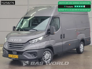 Iveco Daily 35S21 3.0L Automaat 2x Schuifdeur 210PK L2H2 2025-Model 3,5t Trekvermogen ACC LED CarPlay Camera Parkeersensoren Euro6 L2 12m3 Airco