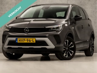 Opel Crossland 1.2 Turbo Elegance Sport Automaat (APPLE CARPLAY, GROOT NAVI, CLIMATE, 360 CAMERA, LEDER, SPORTSTOELEN, CRUISE, LANE ASSIST, LED KOPLAMPEN, NIEUWSTAAT)