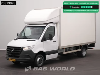 Mercedes Sprinter 515 CDI Automaat Laadklep Dubbellucht Zijdeur 150PK Bakwagen Airco Cruise D'Hollandia Euro6 Meubelbak Koffer Airco Cruise control