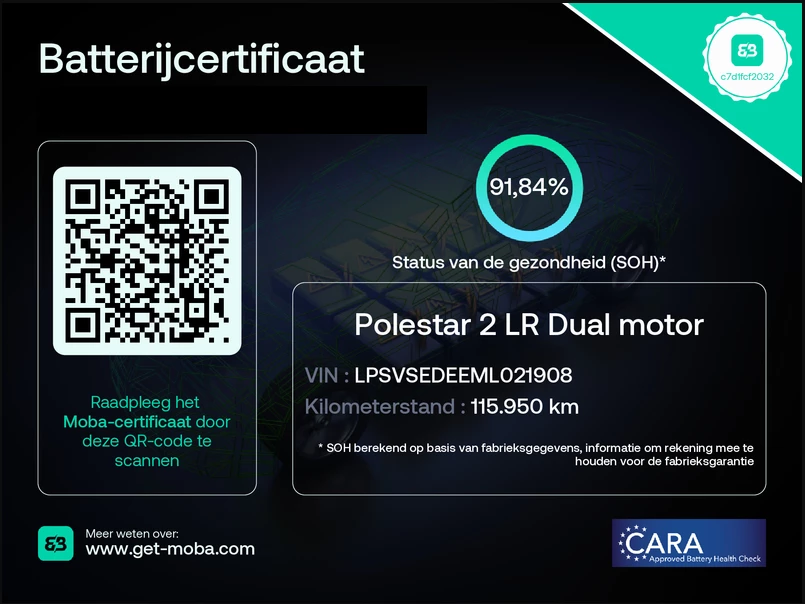 Hoofdafbeelding Polestar 2