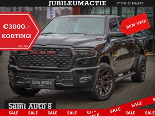 Dodge Ram GEEN MEERPRIJS | 2025 | 6 PERSOONS | HURRICANE 420PK 636 Nm | PRIJS MET LPG EN GARANTIE | DUBBELE CABINE | PICK UP | 5 PERSOONS | DC | GRIJSKENTEKEN | VOORAAD 2217- 2911 | TOP DEAL ! PRIJS ZO ALS OP DE FOTO !!!