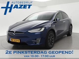 Tesla Model X 75D + TREKHAAK 2250 KG | LEDER | PANORAMA | LUCHTVERING | 20 INCH