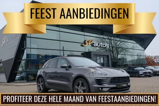 Porsche Macan S 3.0 D 258pk Panoramadak Bose Luchtvering Sport chrono Sportuitlaat Lane assist 20" LMV