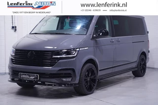 Volkswagen Transporter 2.0 TDI 204 pk Dubbel Cabine 2x Elek. Schuifdeur 20" LMV, Lederen Interieur, LED Koplampen, PDC V+A, 5-Zits