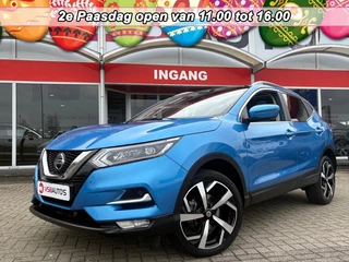 Nissan QASHQAI 1.3 DIG-T TEKNA+ PANO LEER EL. STOELLEN NAVI CAMERA AIRCO