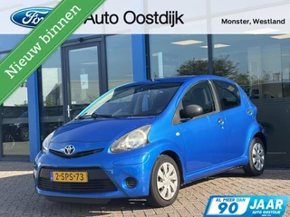 Toyota Aygo 1.0 VVT-i Now 68PK Dealer Onderhouden!!! Airco Elek. Ramen Voor CD/MP3 Isofix *Leuk*