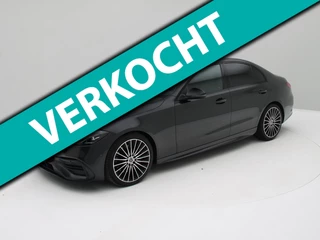 Mercedes-Benz C-klasse 180 AMG Camera, Stoelverwarming, Sfeer, Dodehoek assistent