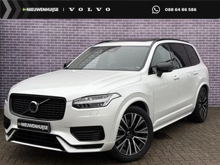 Volvo XC90 2.0 T8 Plug-in hybrid AWD Ultra Dark | Trekhaak | Massage | Geventileerde/verwarmde stoelen | Bowers & Wilkens | Luchtvering | HUD | Alcantara hemelbekleding | Memory | 360° camera |