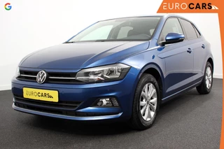 Volkswagen Polo 1.0 TSI 110 pk DSG Highline Navigatie Apple Carplay/Android Auto  Parkeersensoren  Adaptive Cruise Control  Afneembare trekhaak  Getinte ramen  Stoelverwarming  Climatronic