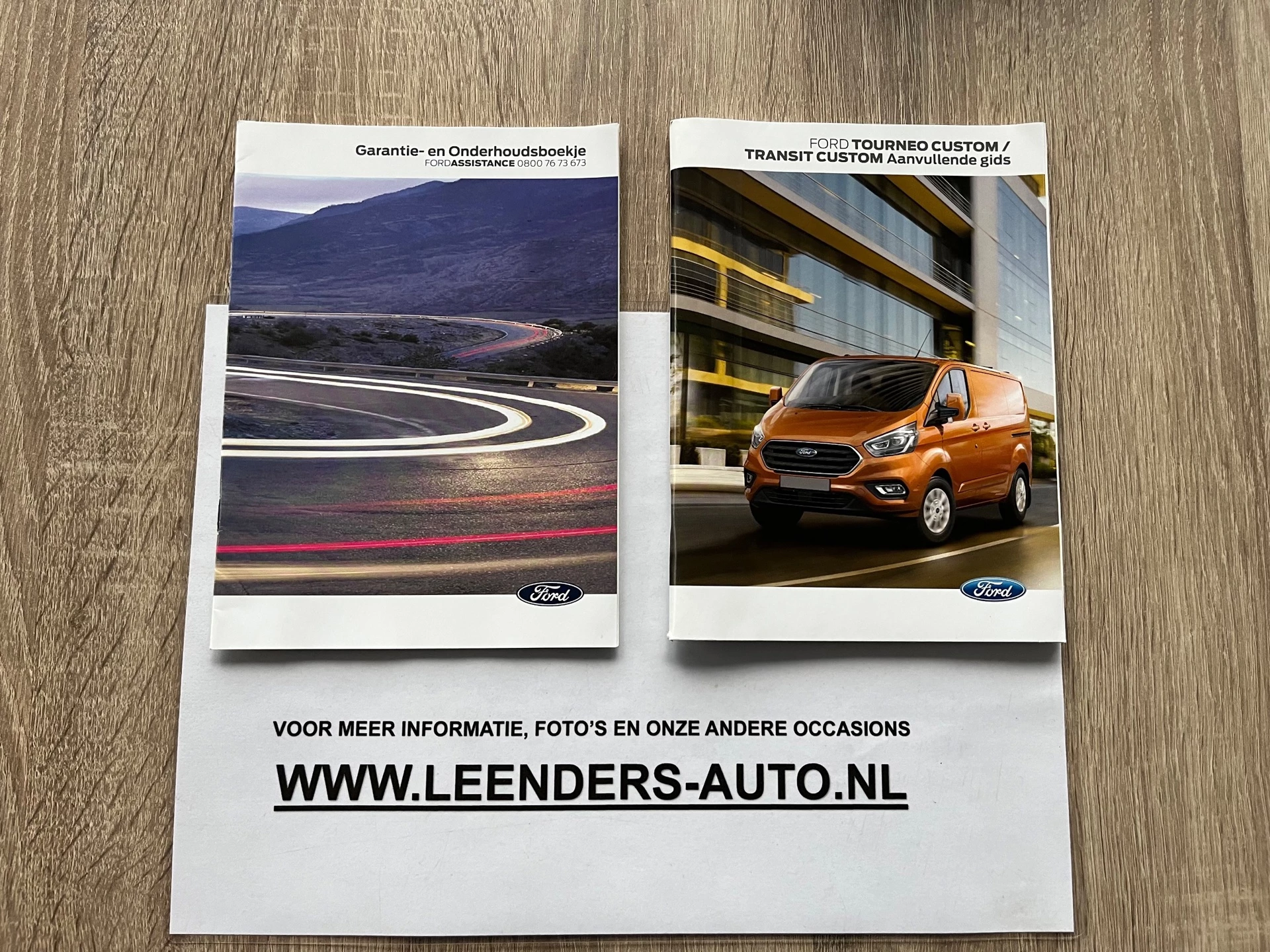 Hoofdafbeelding Ford Transit Custom