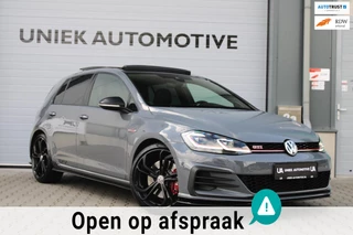 Volkswagen Golf 2.0 TSI GTI TCR | 290PK | AKRAPOVIC | PANO | VOL LEDER | CAMERA | VIRTUAL | PURE GREY | DYNAUDIO|19" | ZEER DIK!