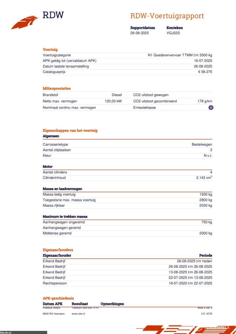 Hoofdafbeelding Mercedes-Benz Vito