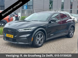 Ford Mustang Mach-E Extended RWD 98 kWh SOH 94% | Navigatie | Trekhaak | Stuur-& Stoelverwarming | Leder | Camera |