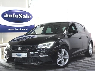 SEAT Leon 2.0 TSI FR DSG 191pk CARPLAY NAV STOELVW LEDER CAMERA '19