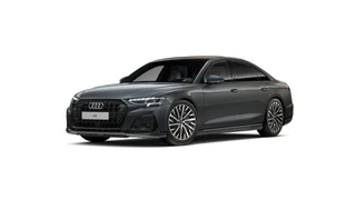 Audi A8 60 TFSI e quattro | Massage achter | 4-wiel | Pano | B&O Advanced | HD-Matrix | Nachtzicht | Headup | Servosluiting |