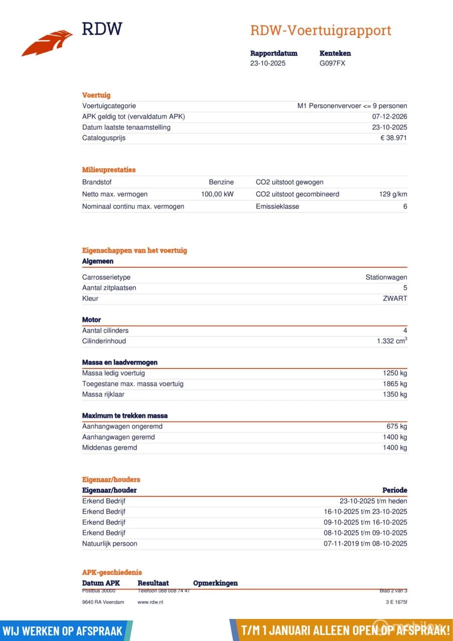 Hoofdafbeelding Mercedes-Benz A-Klasse