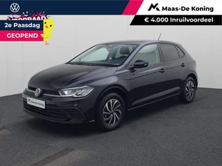Volkswagen Polo Life Edition 1.0 TSI 95 pk 5 versn. Hand · Achteruitrijcamera · regensensor ·