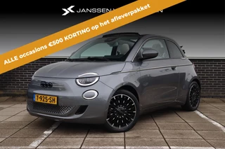 Fiat 500 C La Prima 42 kWh * Cabrio * Lichtmetaal * 100% elektrisch