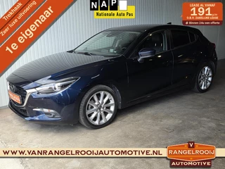 Hoofdafbeelding Mazda 3 Mazda 3 2.2 SkyActiv-D 150 GT-M, clima, stuur-/stoelverw., trekh., ACC