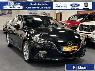 Mazda 3 2.0 SkyActiv-G GT-M 120PK Navi Leder Bose Cruise Head Up Trekhaak