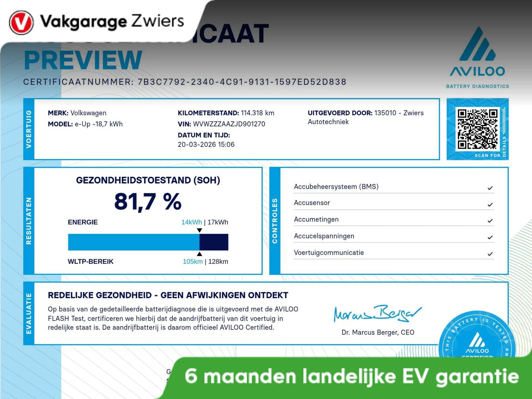 Hoofdafbeelding Volkswagen e-up!