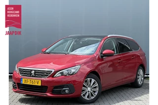 Peugeot 308 SW BWJ 2019 1.2 131 PK Blue Lease Premium NIEUWE DISTR.RIEM!! AUTOMAAT | PANORAMA | LEDER | CLIMA | ANDROID AUTO | APPLE CARPLAY | MULTIFUNCT. STUUR