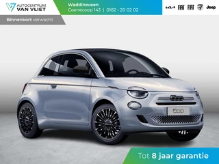 Fiat 500 C Hybrid La Prima | Clima | LED | PDC | JBL Premium Audio | 17" | Camera | BSM | Canneloni Ivory/Piombo interieur