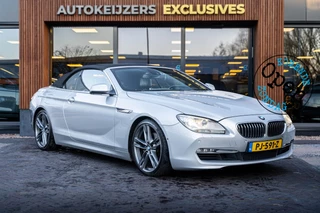 BMW 6-serie Cabrio 640i High Executive Leer Sportstoelen Navi
