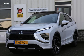 Mitsubishi Eclipse Cross 2.4 PHEV 4WD Instyle*BTW*Perfect Onderh.*Pano/ACC/LED/Camera/FCM/Leder/Stoelverw.V+A/Stuurverw./DAB/Keyless Entry+Go/DAB/Elek. Stoelen/Parkeersens.V+A/18 inch LM*