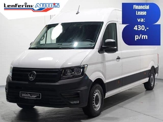 Volkswagen Crafter 2.0 TDI 140 pk L4H3 Airco, BPM vrij Cruise Control Geveerde Stoel, PDC V+A, 3-Zits, Nieuw ongebruikt