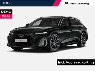Audi A6 Avant TFSI Advanced edition 204 PK · Tech plus · Lederen bekleding · Elektrische stoelen met geheugen · Privacy glas