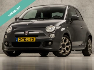 Fiat 500 0.9 TwinAir 500S Sport (AIRCO, ELEK RAMEN, GETINT GLAS, LEDER, SPORTSTOELEN, LM VELGEN, ZWART HEMEL, NIEUWSTAAT)