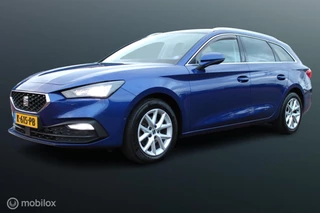 Seat Leon Sportstourer 1.5 TSI Style Launch Edition, Wegklapbare Trekhaak, Pdc voor + achter + Camera, Cruise, Clima, Digitaal dashboard, Donker glas, Navi, App Connect, Stoel en Stuurverwarming