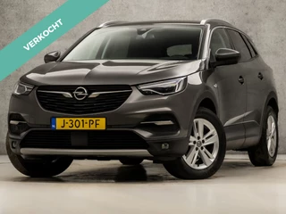 Opel Grandland X 1.2 Turbo Sport Automaat (APPLE CARPLAY, GROOT NAVI, LANE ASSIST, LEDER, CAMERA, LED KOPLAMPEN, SPORTSTOELEN, GETINT GLAS, CRUISE, NIEUWE APK, NIEUWSTAAT)