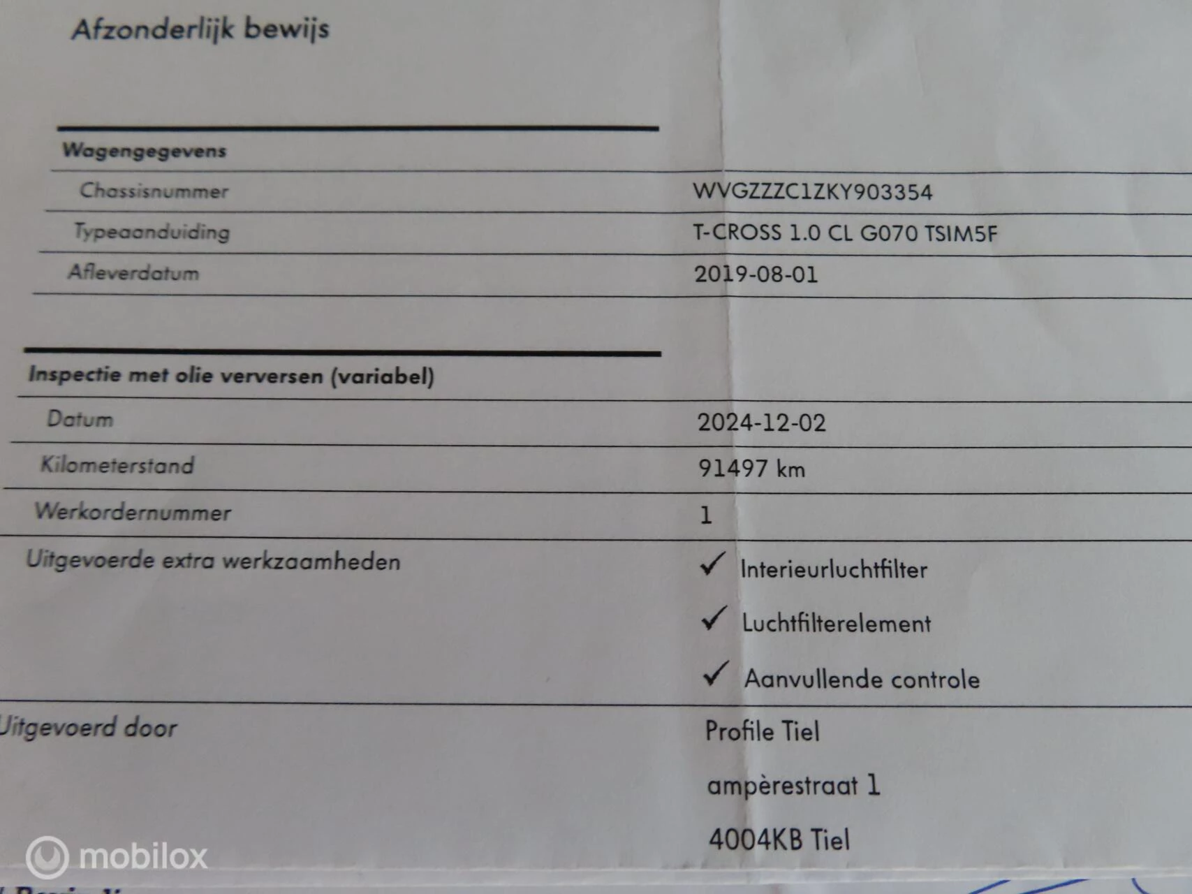 Hoofdafbeelding Volkswagen T-Cross