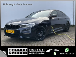 Hoofdafbeelding BMW 5 Serie BMW 5 Serie 530e M-Sport PHEV Pano.dak Harman-Kardon Leder Elek.Klep Vol Opties!