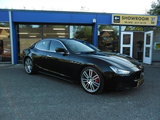 Hoofdafbeelding Maserati Ghibli Maserati Ghibli 3.0 V6 D NL Auto Nav Leder Ecc 20"Lmv Camera Pdc 87548Km Rijklaarprijs