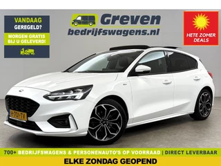 Hoofdafbeelding Ford Focus Ford Focus 1.0 EcoBoost ST Line b&o Audio Pano LED Carplay Clima Cruise Navigatie PDC 18"LMV