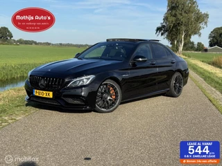 Mercedes C-klasse AMG 63 S Edition 1 Schaalstoelen Pano Keramisch Burmester Downpipes