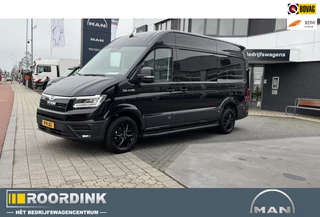 MAN TGE 3.140 L3H3 BPM VRIJ! Li + Re deur, Sidesteps, Leder, LMV 17" LED, PDC voor achter zij, betimmering, complete auto