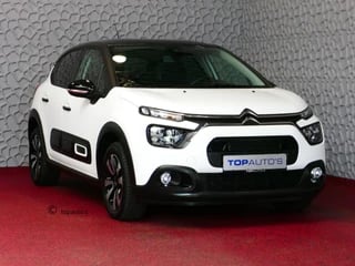 Hoofdafbeelding Citroën C3 Citroën C3 1.2 SHINE 2TONE CARPLAY NAVI CLIMA CRUISE LED CAMERA LMV STOELVERW. 10/2023