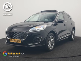 Ford Kuga 2.5 Vignale PHEV 225pk Dealer O.H. | Panodak | Head Up | Camera | Bang & Olufsen | Lederen Sportstoelen Memory & Verwarmd | Stuur Verwarmd | Keyless | Apple Carplay | Navigatie | DAB | Plug In Hybrid |