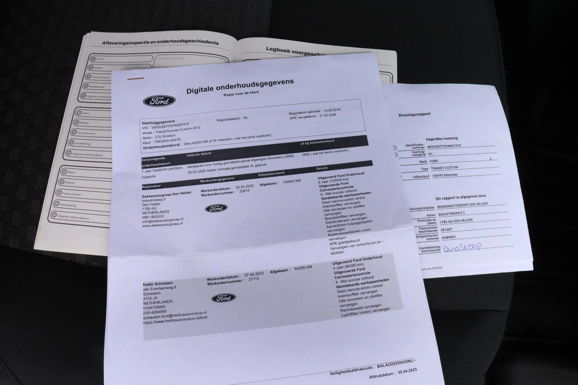 Hoofdafbeelding Ford Transit Custom