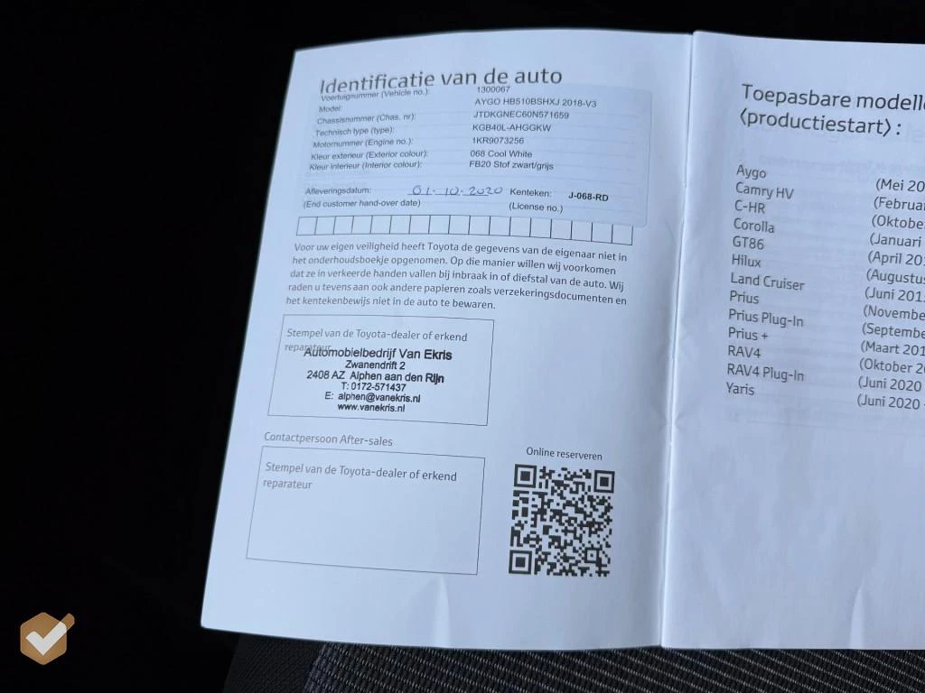 Hoofdafbeelding Toyota Aygo