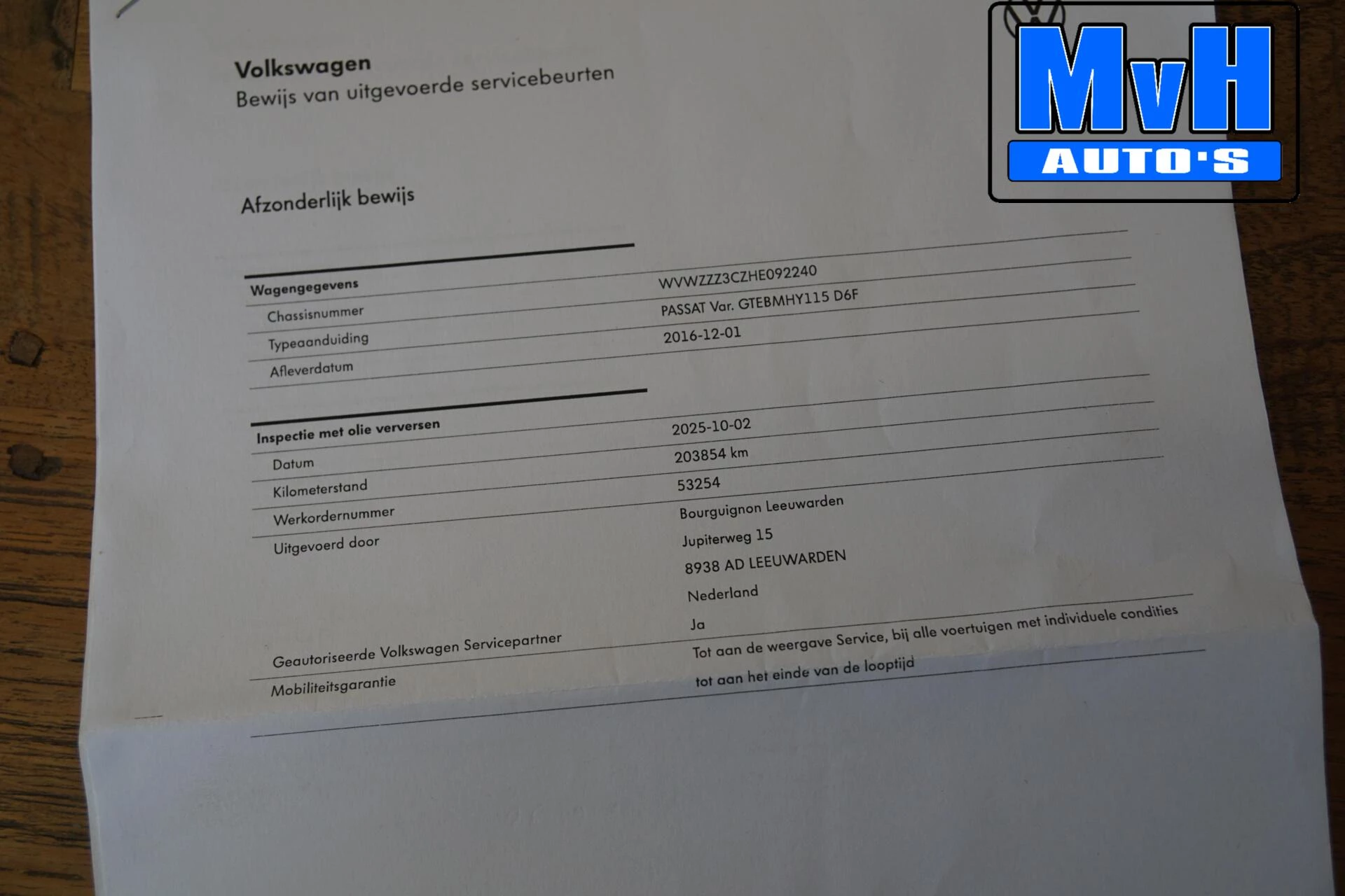 Hoofdafbeelding Volkswagen Passat