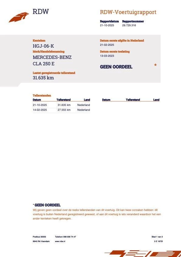 Hoofdafbeelding Mercedes-Benz CLA