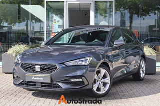 Seat Leon 1.0 FR TSI 110pk | Camera | Sfeer | Keyless | Carplay | Adaptive | Dodehoek | Navi | Climate | Stoelverwarming 