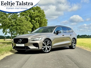 Volvo V60 2.0 T6 Recharge AWD R-Design|Panoramadak|Stoelverw. en ventilatie|Zeer net!